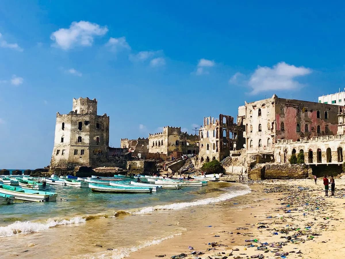 Hamar Weyne, the old waterfront quarter of Mogadishu